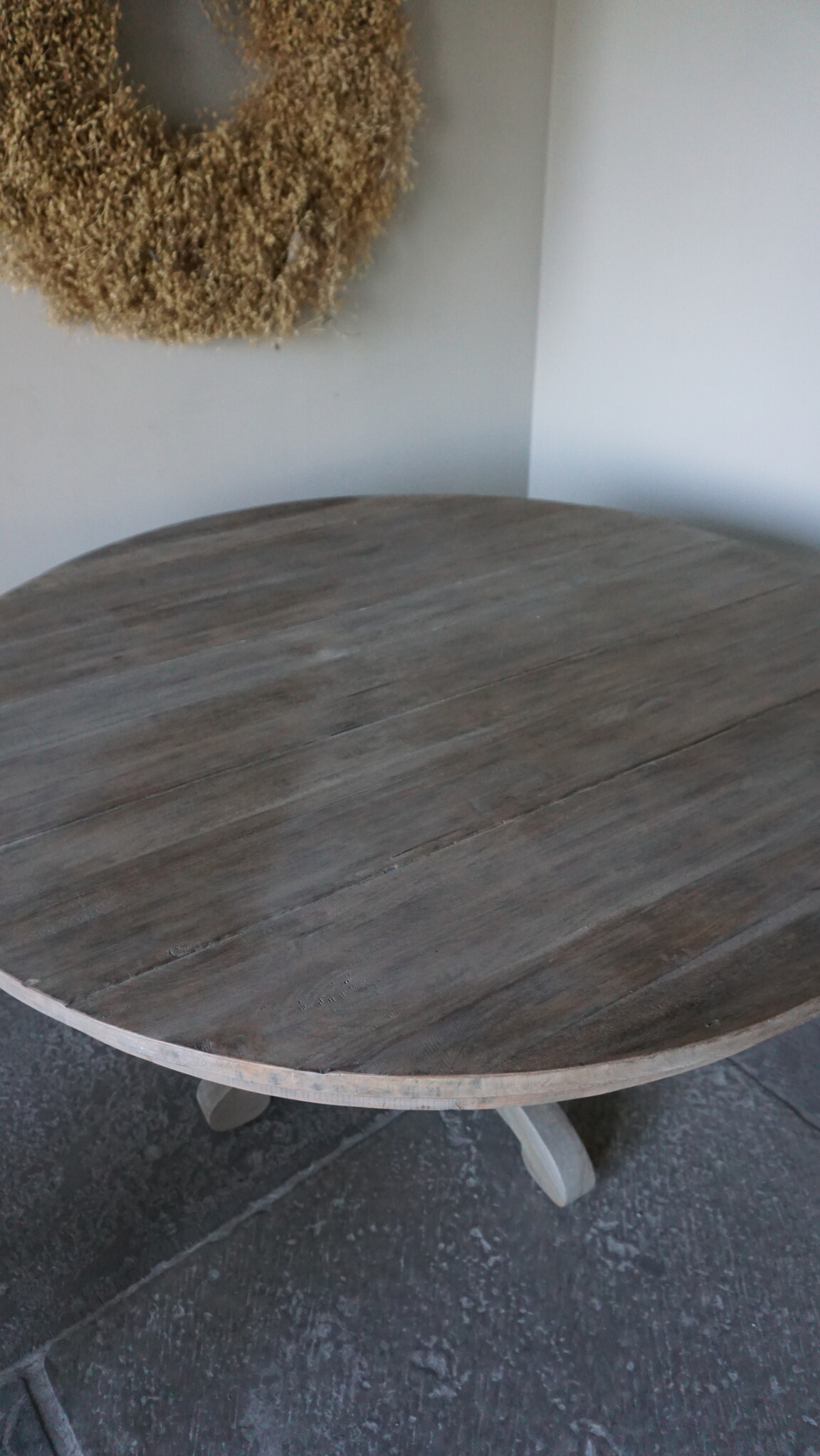 Rene Houtman Eetkamertafel | Rond | Bruin | H80 x D150 cm