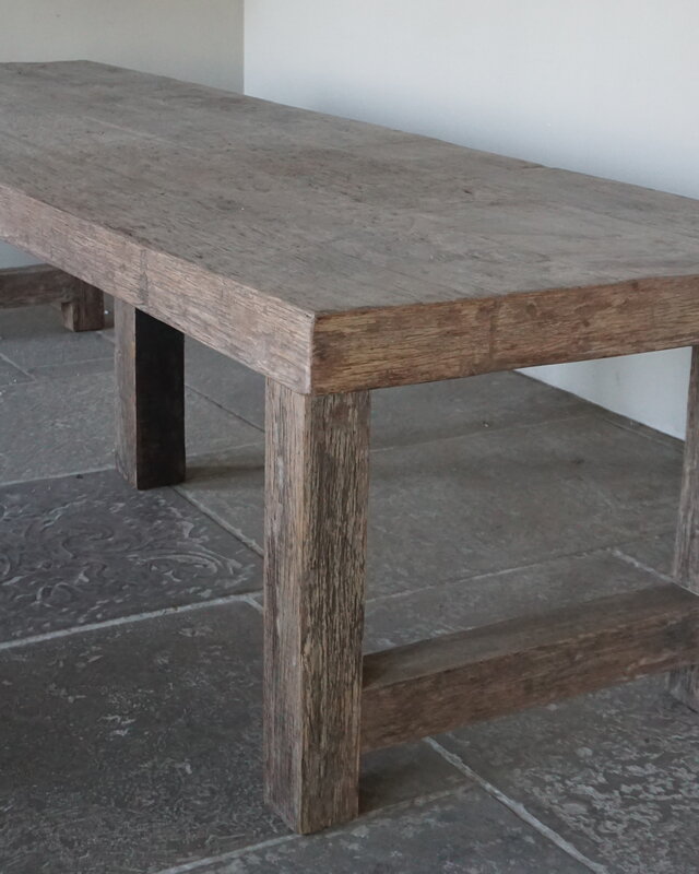 Be-Uniq Eettafel Special | Oud Hout | H78 x B320 x D105 cm