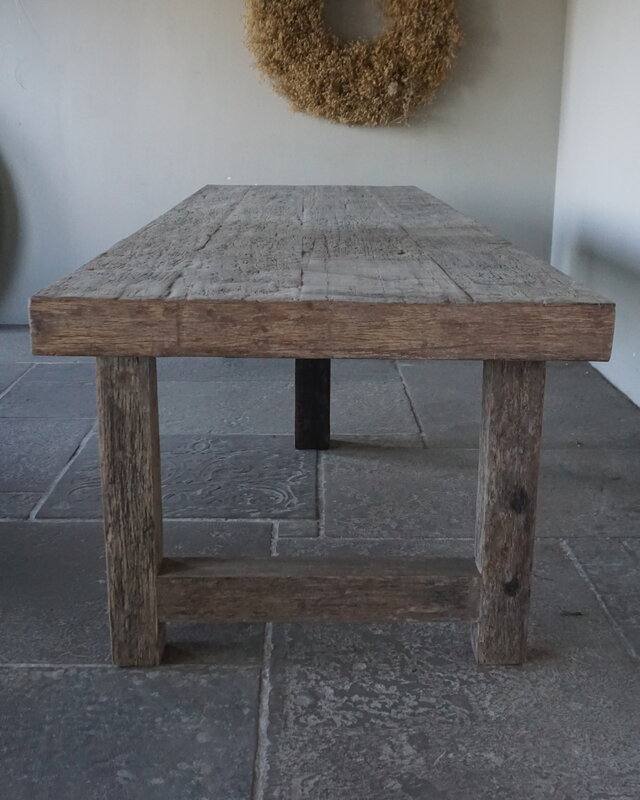 Be-Uniq Eettafel Special | Oud Hout | H78 x B320 x D105 cm