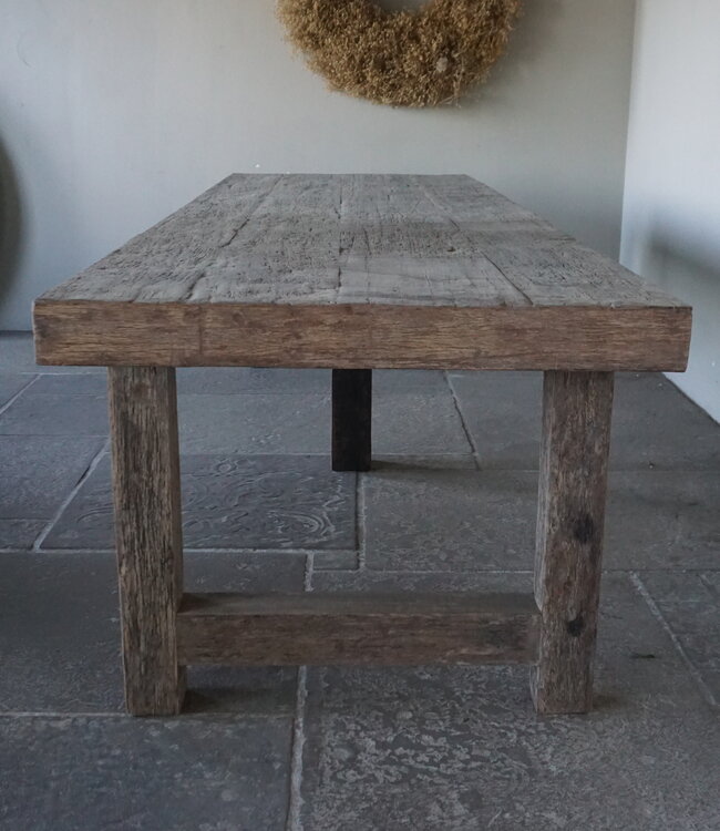 Be-Uniq Eettafel Special | Oud Hout | H78 x B320 x D105 cm