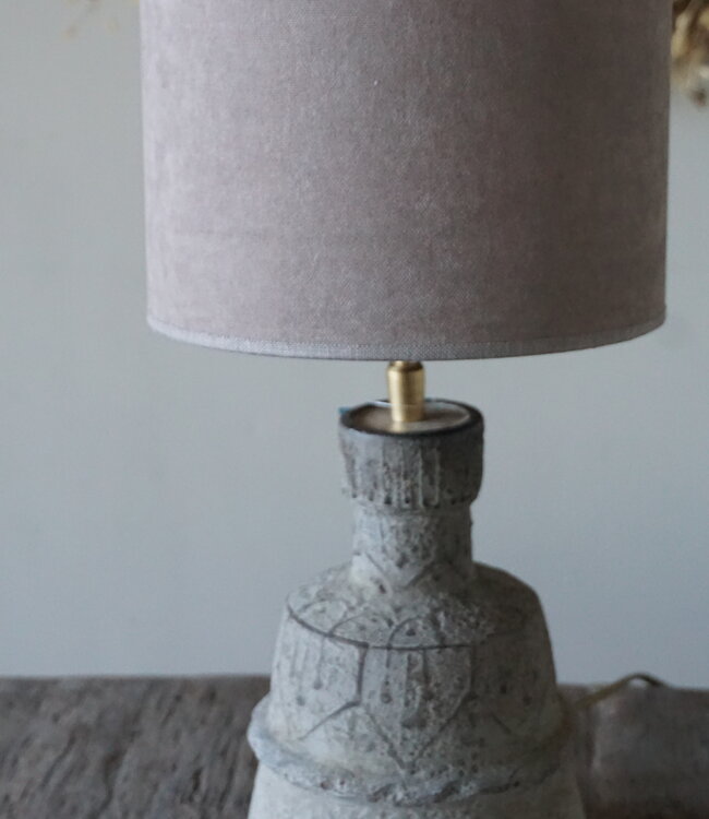 Rene Houtman Lampenkap | Rond | Bruin | H13 x D20 cm