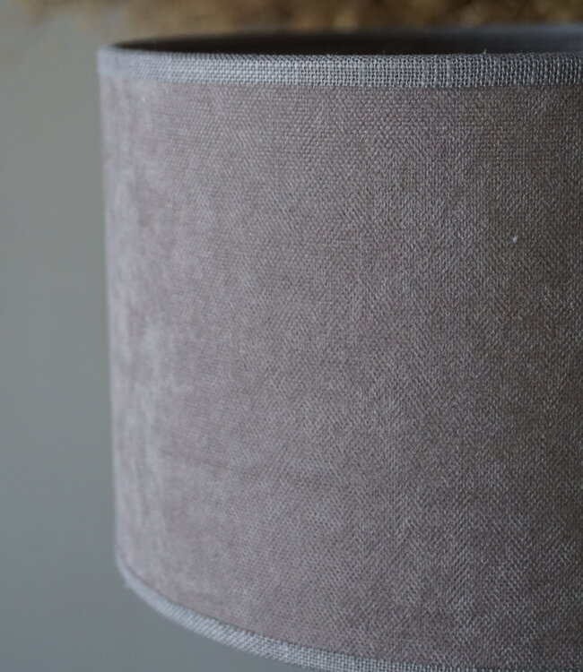 Rene Houtman Lampenkap | Rond | Bruin | H13 x D20 cm