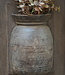 Rene Houtman Wandpaneel Met Vaas/Kruik | Houten Lijst | H48xB40 cm