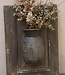 Rene Houtman Wandpaneel Met Vaas/Kruik | Houten Lijst | H45xB31 cm