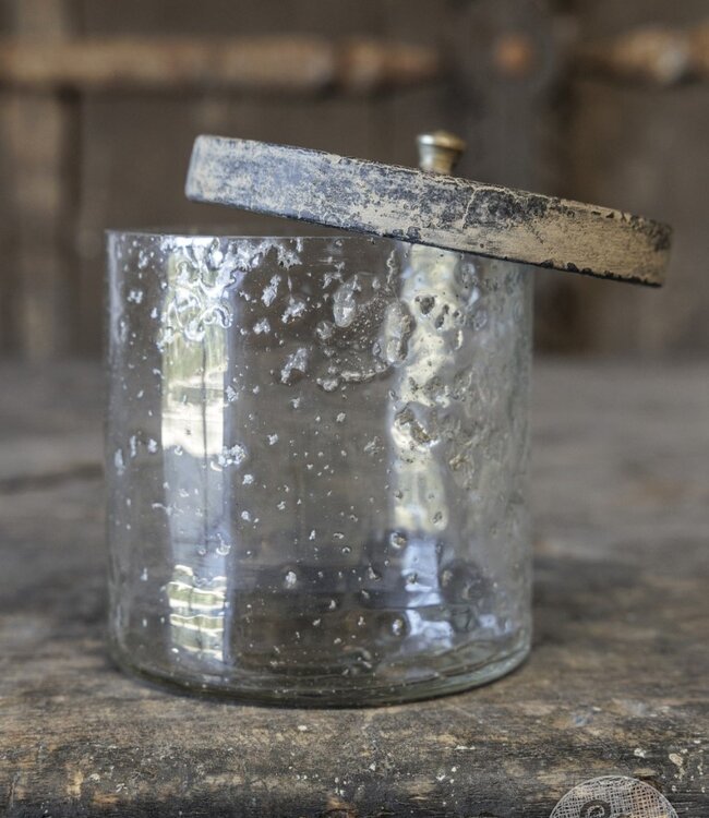 Be-Uniq Glazen Pot Met Deksel Lotte | Medium | H10 x D10 cm