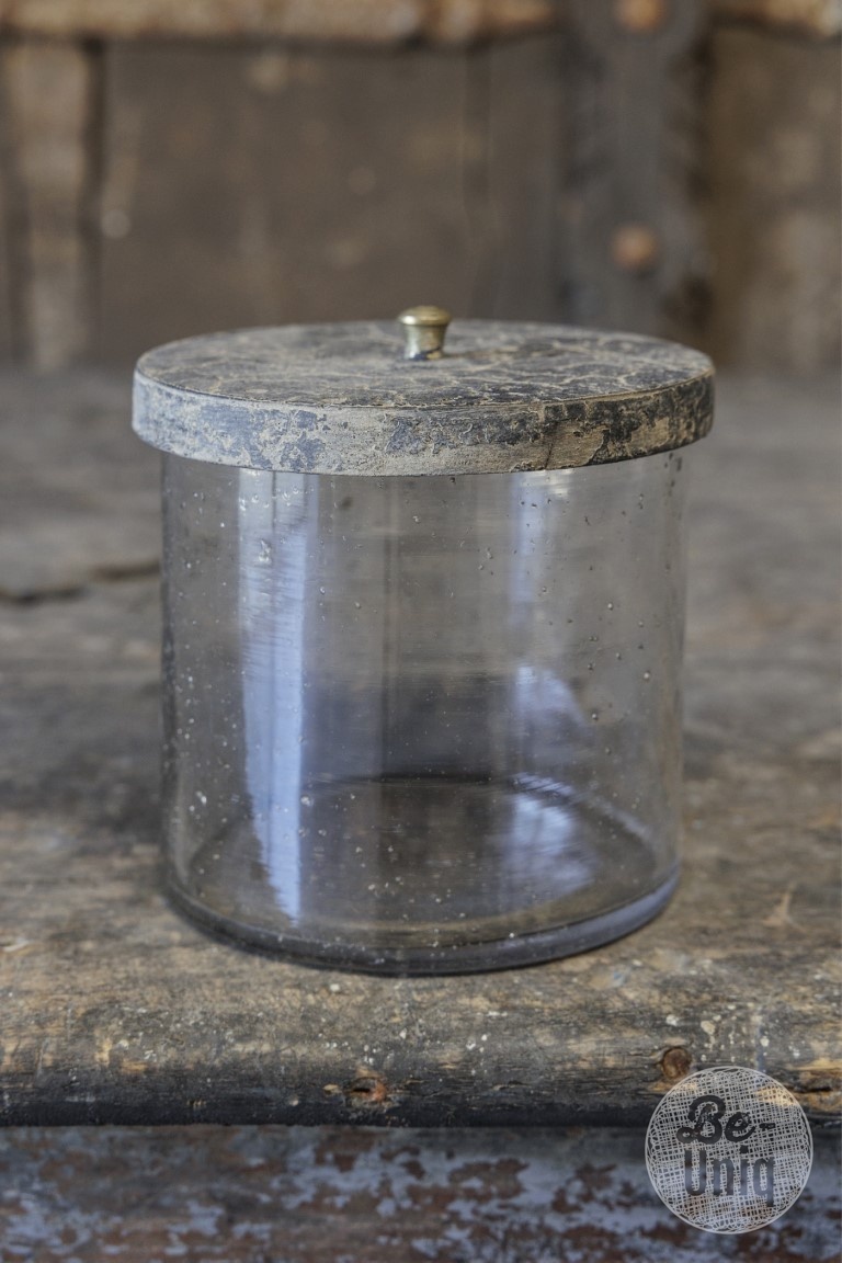 Be-Uniq Glazen Pot Met Deksel Lotte | Large | H12xD12 cm