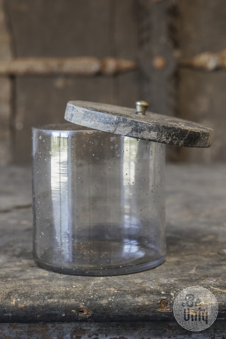 Be-Uniq Glazen Pot Met Deksel Lotte | Large | H12xD12 cm
