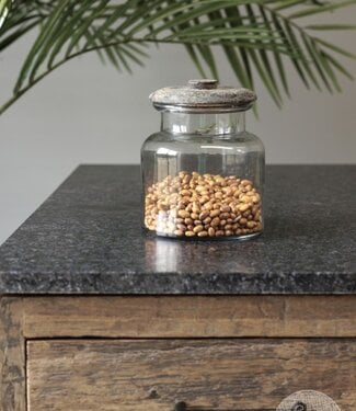 Be-Uniq Glazen Voorraad Pot | Medium | H18 x D14 cm