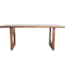 Raw Materials Amsterdam Mangohouten eettafel met mix van afgeronde en afgeschuinde randen - 200 cm
