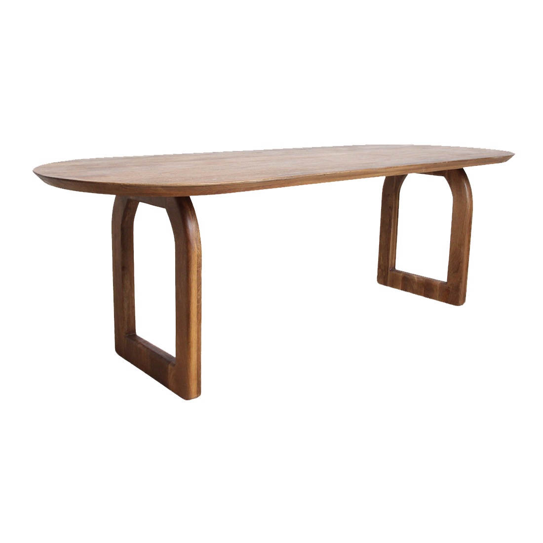 Raw Materials Amsterdam Bullnose | Eettafel | Bruin | 180 cm