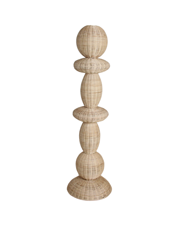 Raw Materials Amsterdam Tao rotan vloerlamp - 175 cm