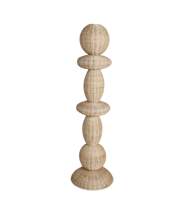 Raw Materials Amsterdam Tao rotan vloerlamp - 175 cm