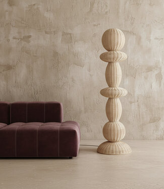 Raw Materials Amsterdam Tao rotan vloerlamp - 175 cm
