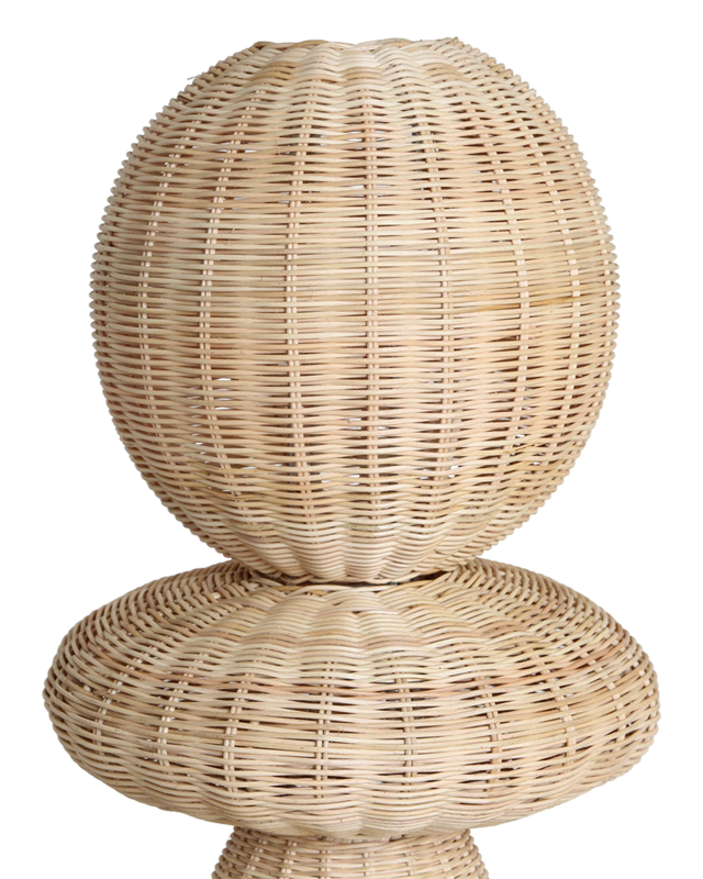 Raw Materials Amsterdam Tao rotan vloerlamp - 140 cm