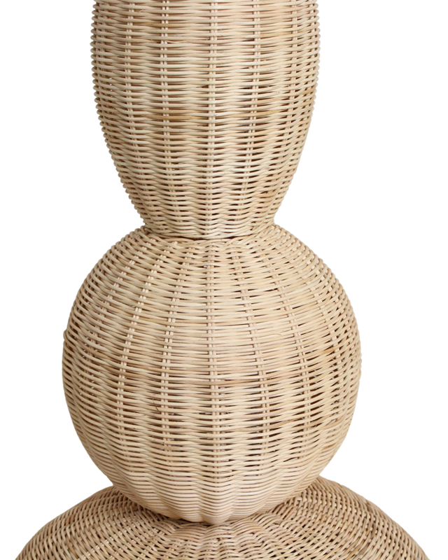 Raw Materials Amsterdam Tao rotan vloerlamp - 175 cm