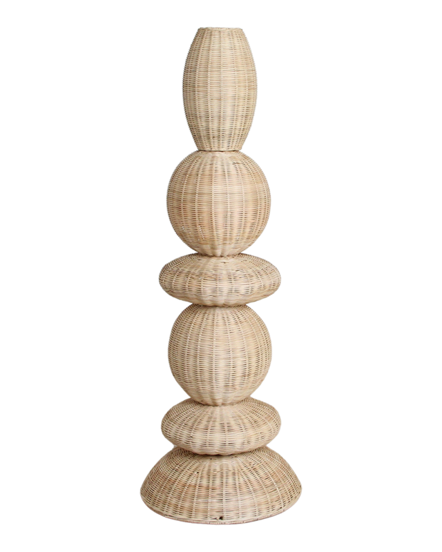 Raw Materials Amsterdam Tao rotan vloerlamp - 140 cm