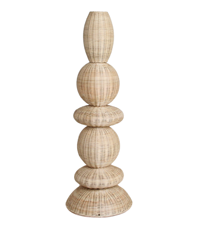 Raw Materials Amsterdam Tao rotan vloerlamp - 140 cm
