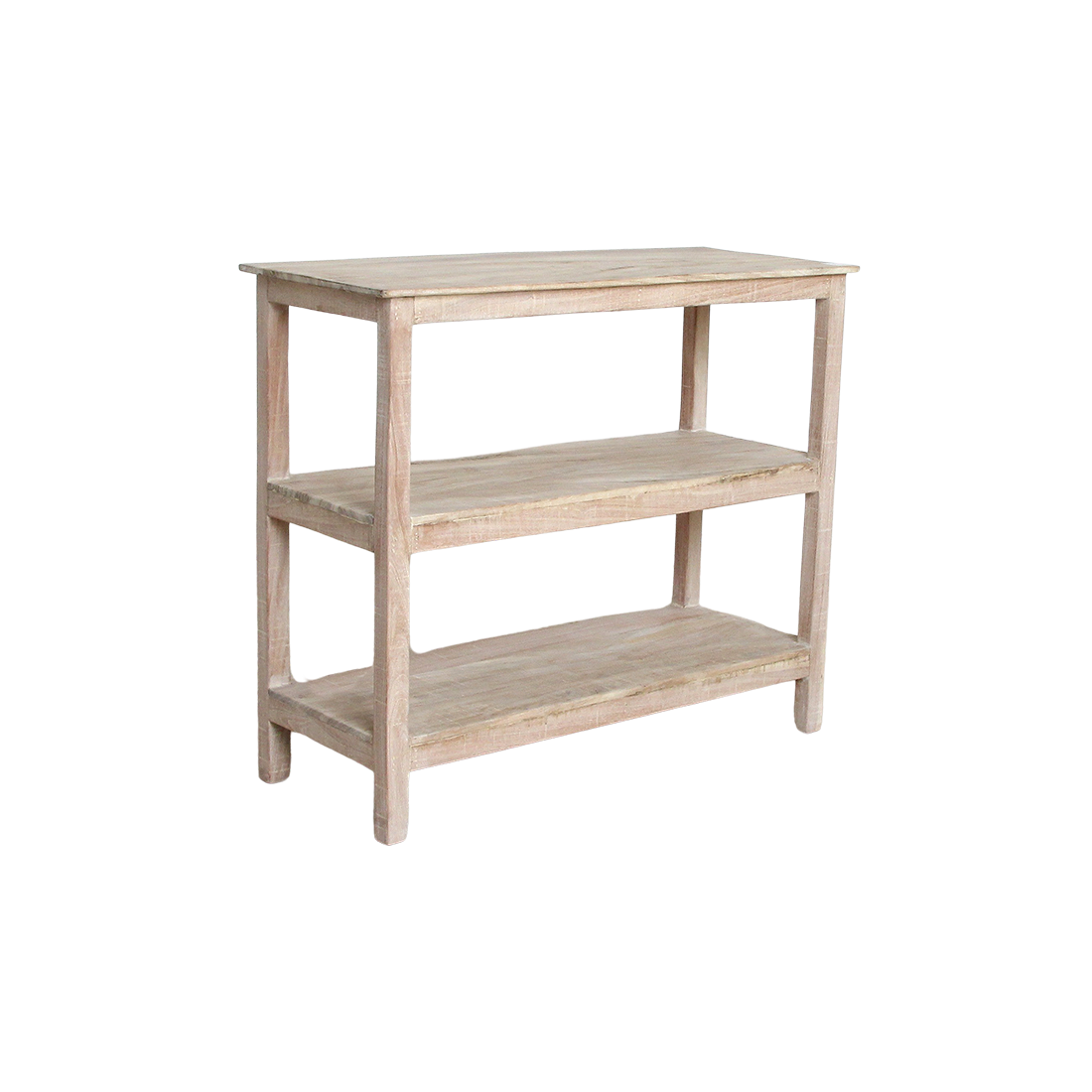 Raw Materials Amsterdam Witgewassen schoenenrek - 90x35x76 cm