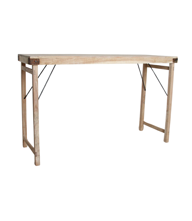 Raw Materials Amsterdam Kalkgewassen inklapbare bartafel - 170x60x107 cm