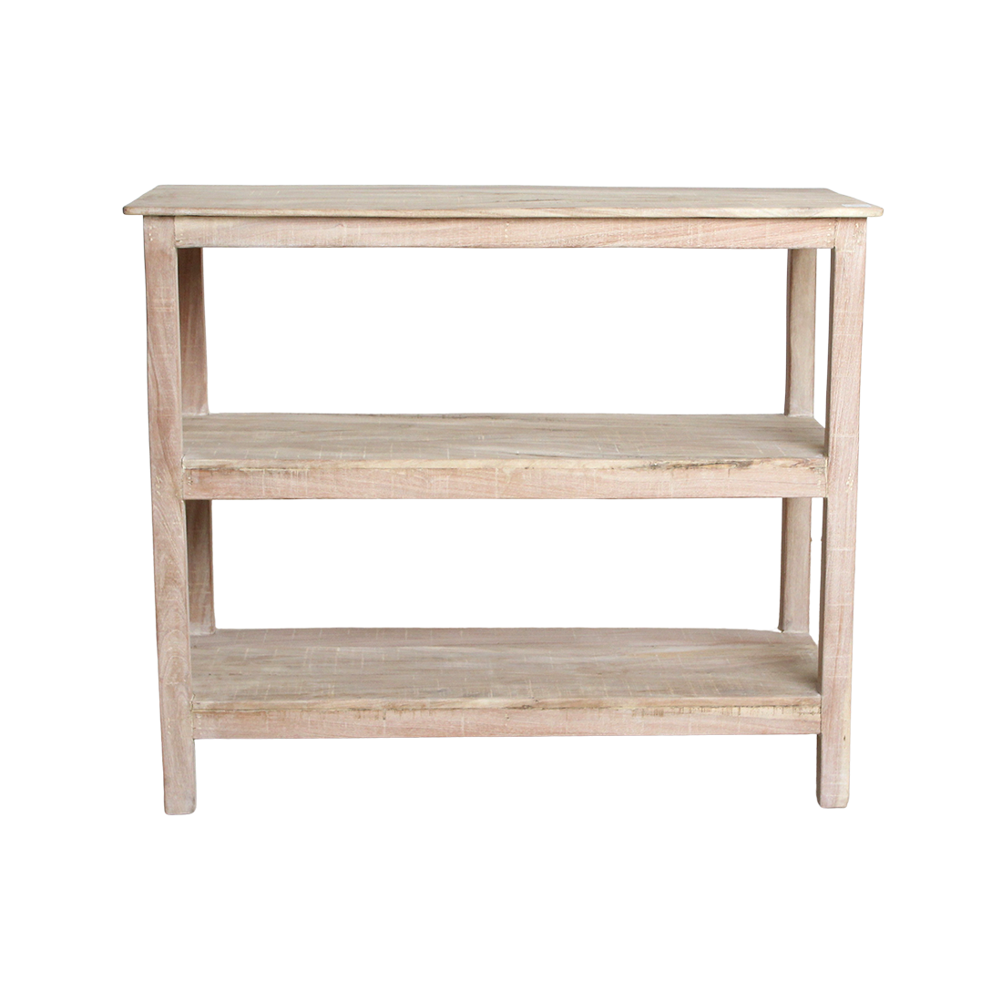 Raw Materials Amsterdam Witgewassen schoenenrek - 90x35x76 cm