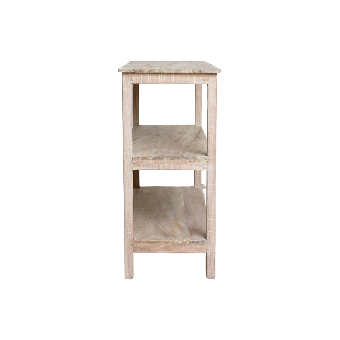 Raw Materials Amsterdam Witgewassen schoenenrek - 90x35x76 cm