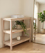 Raw Materials Amsterdam Witgewassen schoenenrek - 90x35x76 cm
