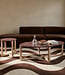 Raw Materials Amsterdam Marmeren salontafel Cherry - 120x60x38 cm