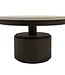 PTMD Salontafel Bregt | Beige Marmer | H37 x Ø60 cm