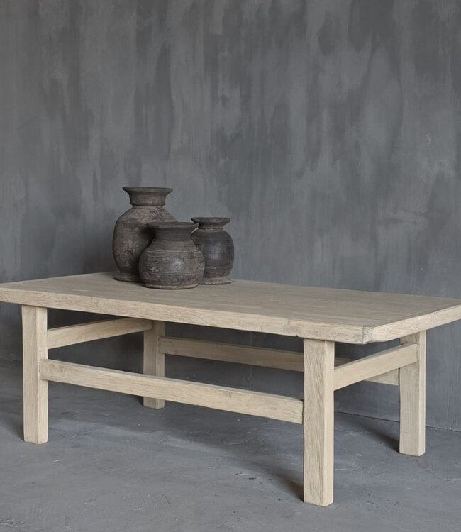 Luksa Home Collection Salontafel | Reclaimed Elm Hout | H43 x B120 x D60 cm