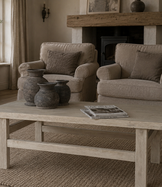 Luksa Home Collection Salontafel | Reclaimed Elm Hout | H43 x B120 x D60 cm