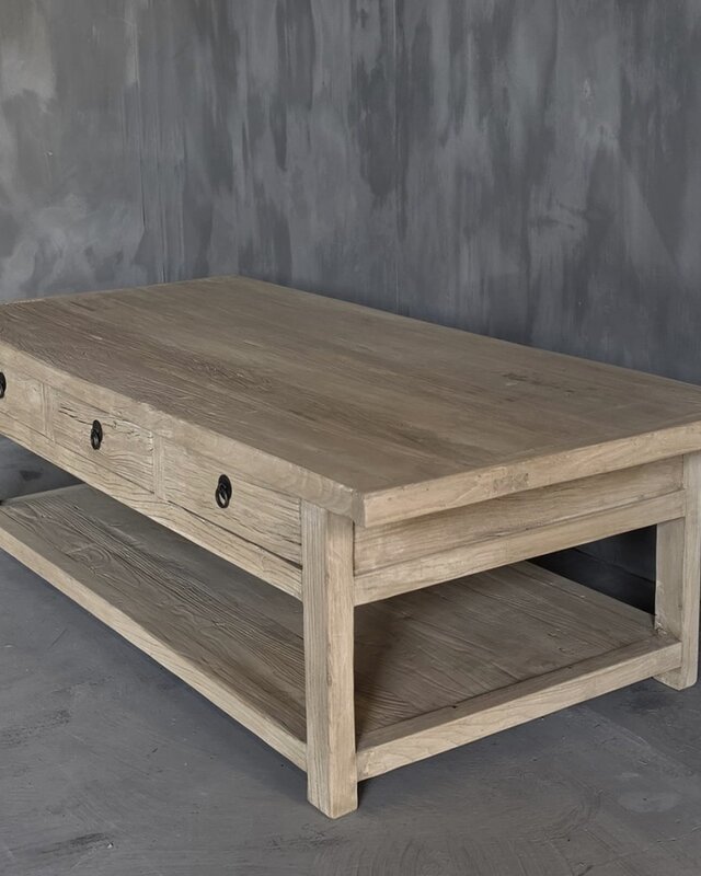 Luksa Home Collection Salontafel Marit | Naturel | H45 x B150 x D70 cm