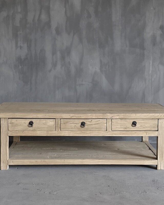 Luksa Home Collection Salontafel Marit | Naturel | H45 x B150 x D70 cm