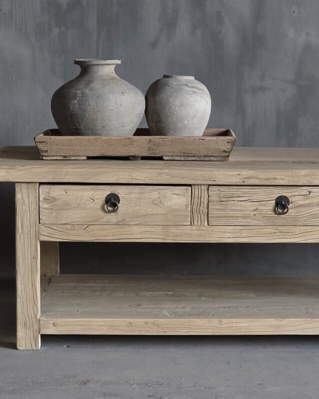 Luksa Home Collection Salontafel Marit | Naturel | H45 x B150 x D70 cm