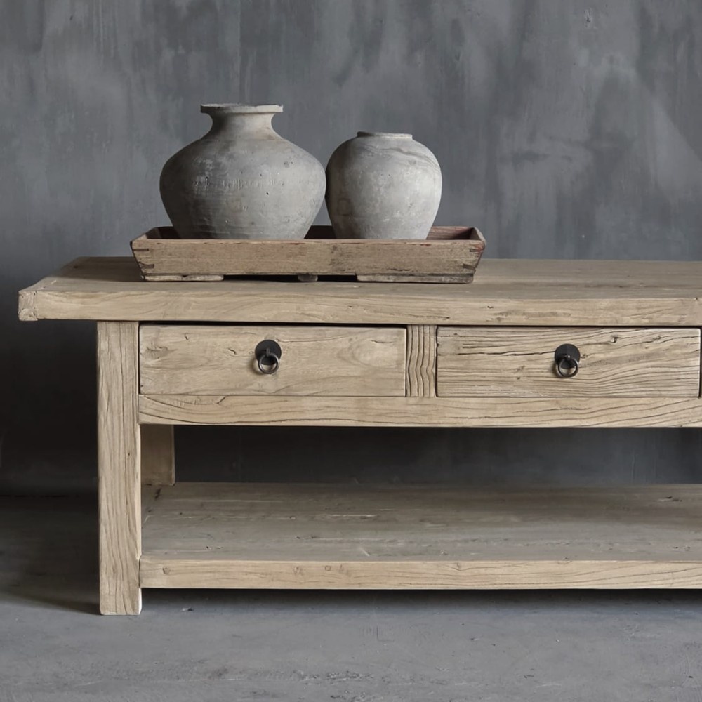 Luksa Home Collection Salontafel Marit | Naturel | H45 x B150 x D70 cm