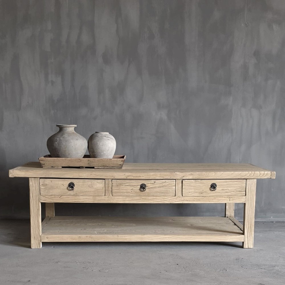 Luksa Home Collection Salontafel Marit | Naturel | H45 x B150 x D70 cm