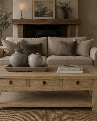 Luksa Home Collection Salontafel Marit | Naturel | H45 x B150 x D70 cm