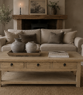 Luksa Home Collection Salontafel Marit | Naturel | H45 x B150 x D70 cm