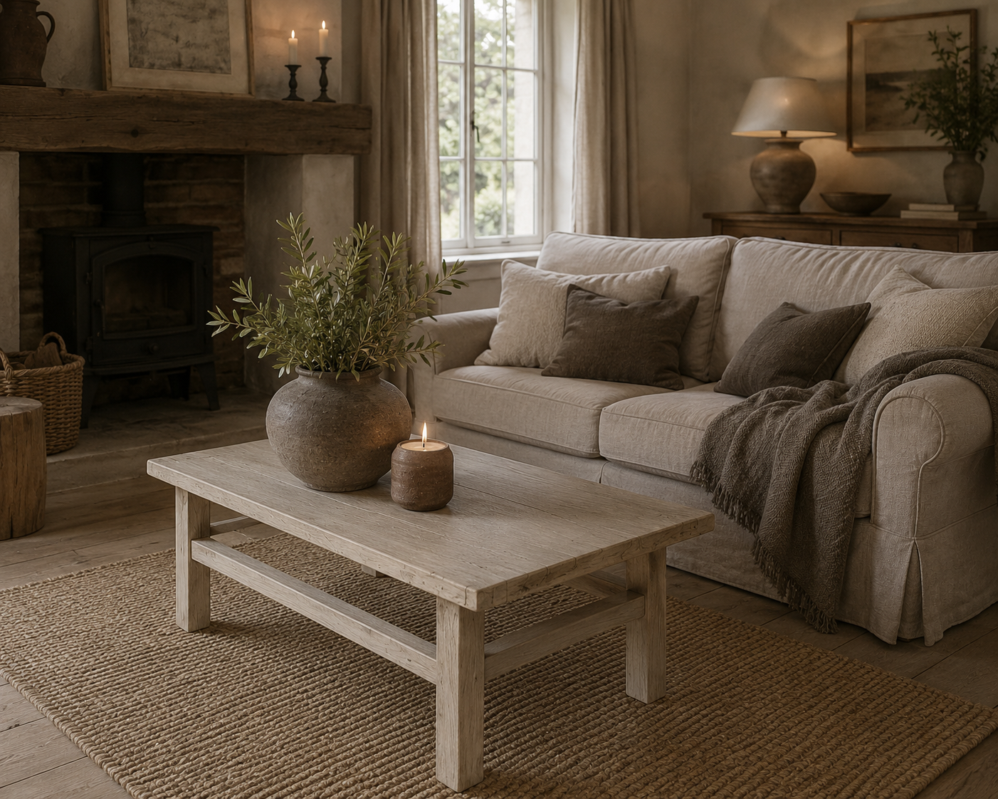 Luksa Home Collection Salontafel | Reclaimed Elm Hout | H43 x B150 x D60 cm