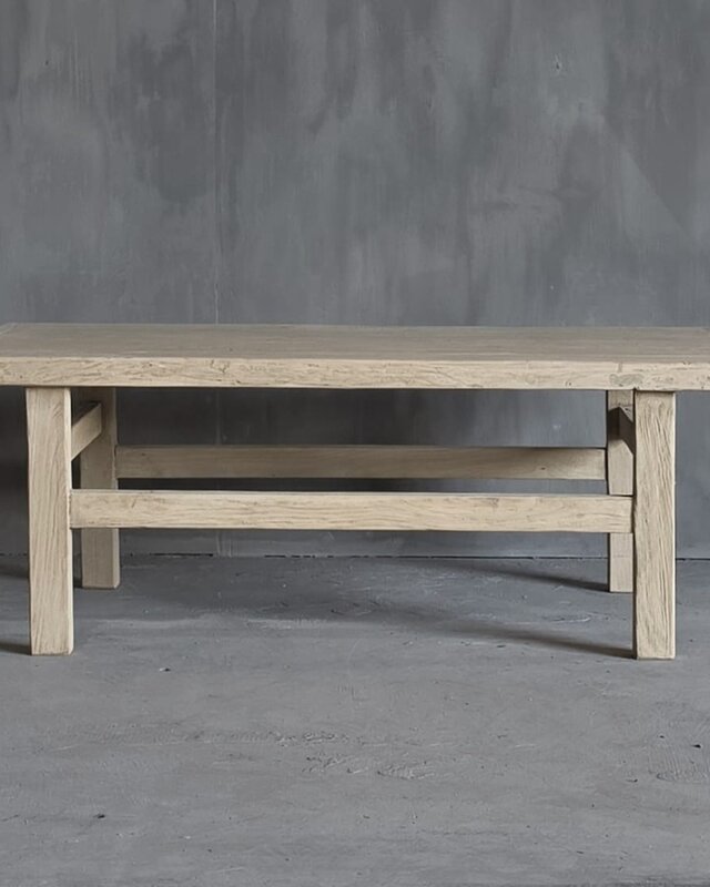 Luksa Home Collection Salontafel | Reclaimed Elm Hout | H43 x B150 x D60 cm