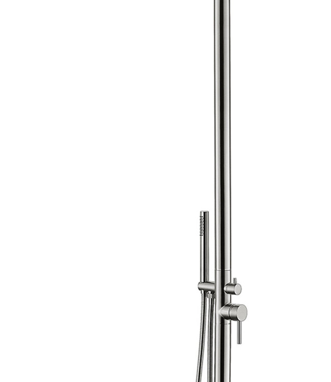 Wiesbaden Sole Buitendouche Met Handdouche RVS