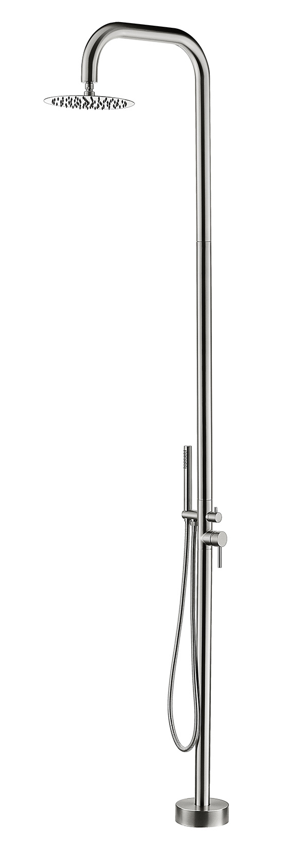 Wiesbaden Sole Buitendouche Met Handdouche RVS