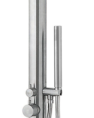 Wiesbaden Buitendouche Sunset Mengkraan Met Handdouche RVS 316 Chroom