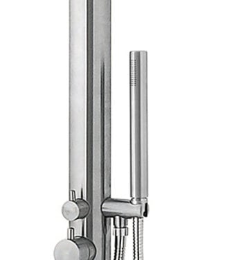 Wiesbaden Buitendouche Sunset Mengkraan Met Handdouche RVS 316 Chroom