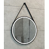Cinto Spiegel Rond Met Band - LED - Dimbaar - Condensvrij -60 Cm Zwart