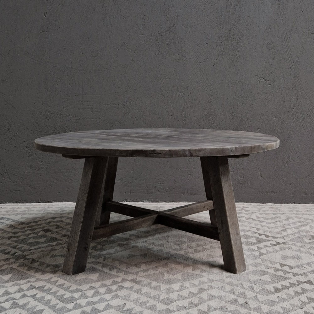Luksa Home Collection Salontafel Swen | Antique Grey | H46 x D100 cm