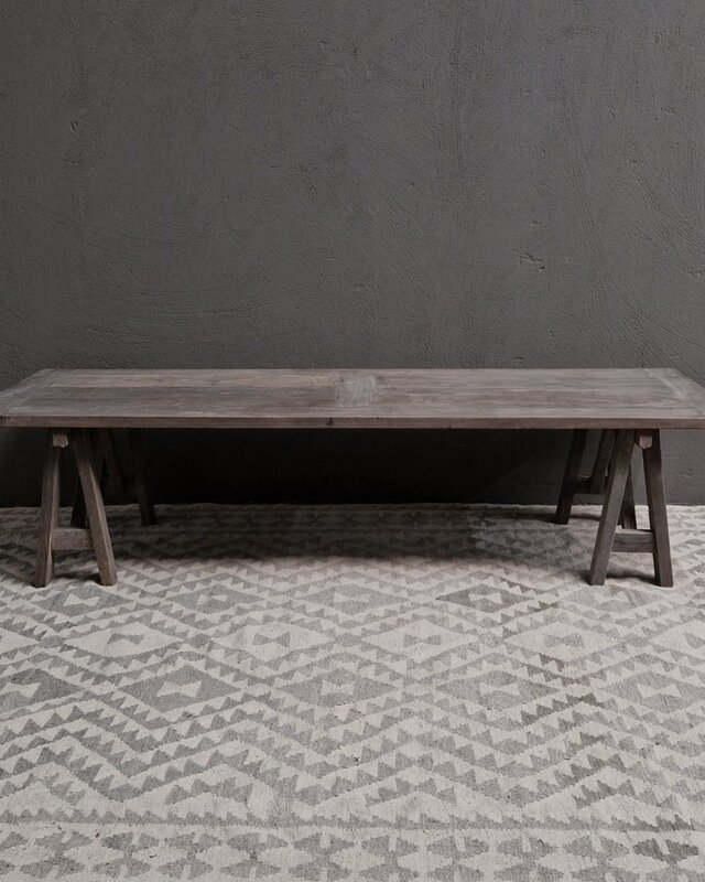 Luksa Home Collection Salontafel Adino | Antique Grey | H45 x B180 x D60 cm