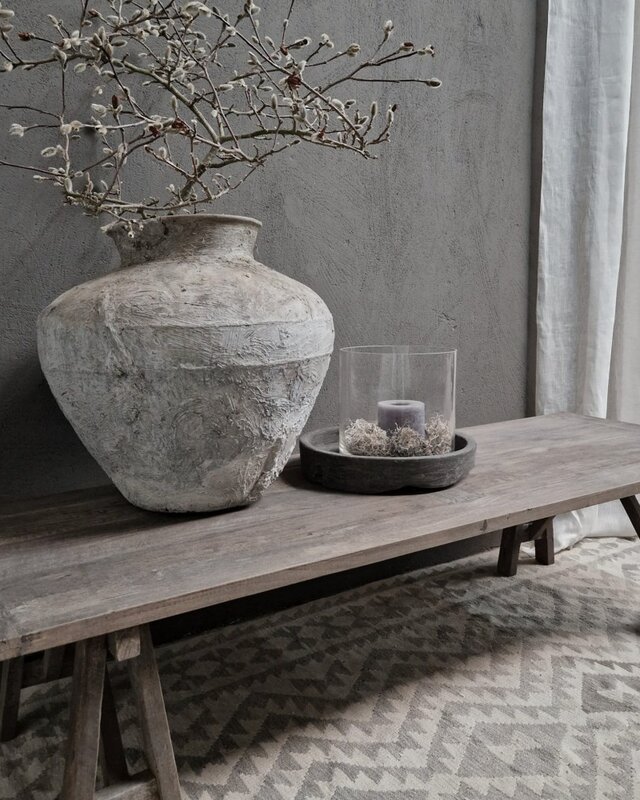 Luksa Home Collection Salontafel Adino | Antique Grey | H45 x B180 x D60 cm