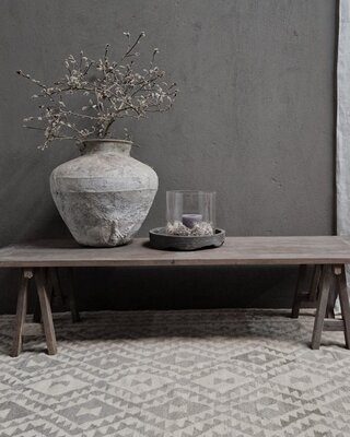Luksa Home Collection Salontafel Adino | Antique Grey | H45 x B180 x D60 cm