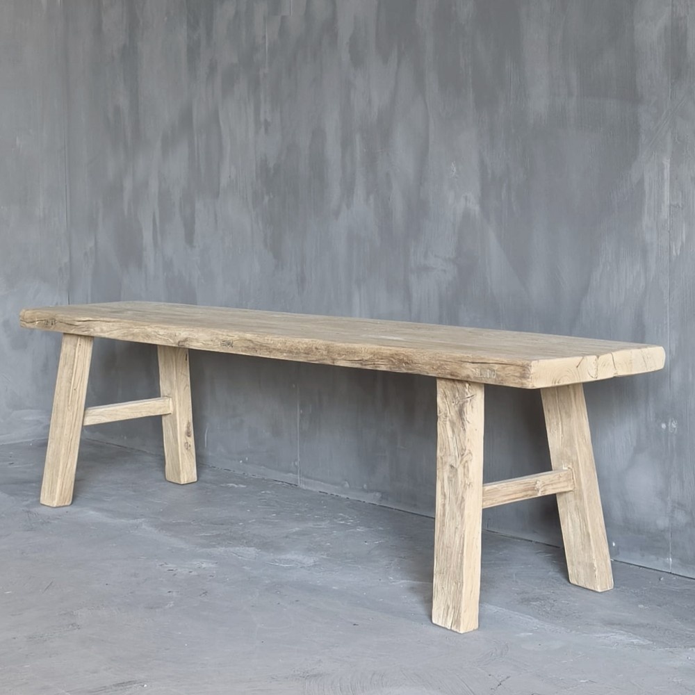 Luksa Home Collection Eetkamerbank Fedde Hout B180 x D38 x H50 Cm