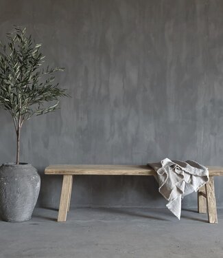 Luksa Home Collection Eetkamerbank Fedde Hout B180 x D38 x H50 Cm